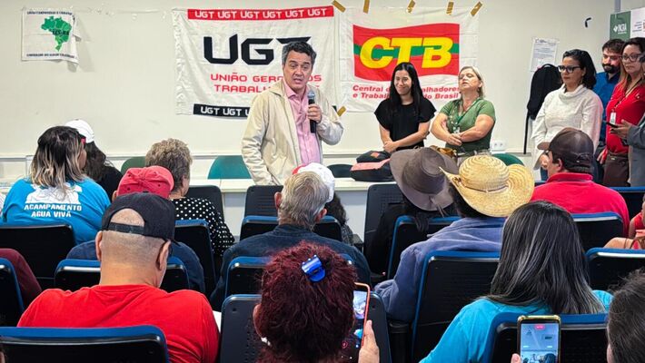 Vereador em plenária com movimentos sociais de Campo Grande