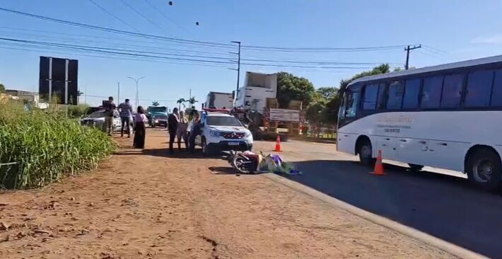 Acidente ocorreu nesta manhã