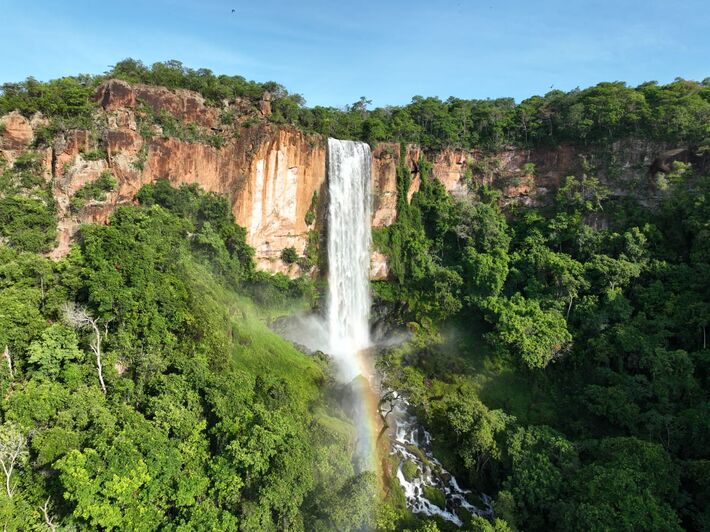 Cachoeira Água Branca. Foto: ECOA