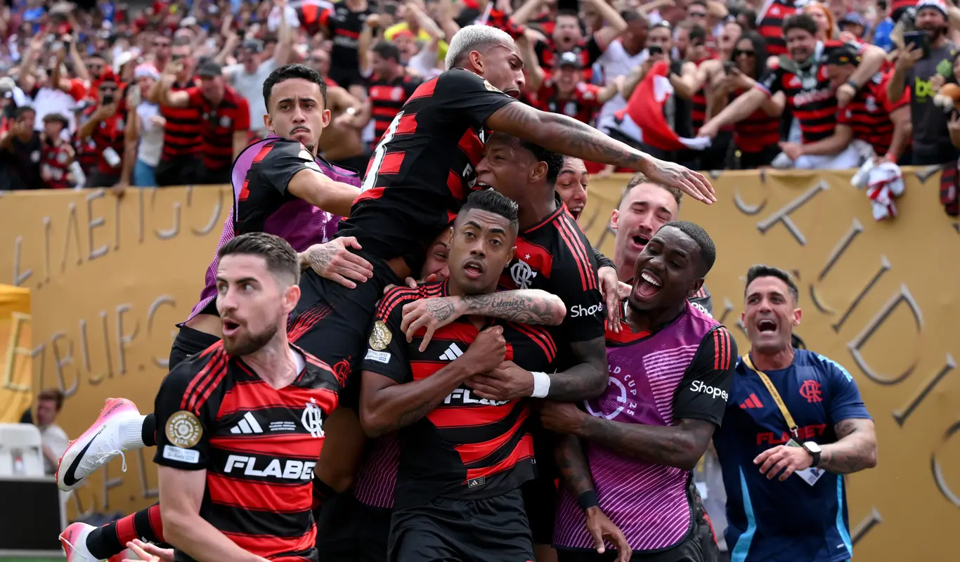 CR Flamengo x Chelsea FC. Competição pelo Grupo D FIFA Club World Cup 2025. Foto: FIFA