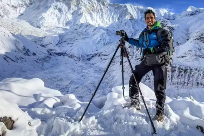 Edson Vandeira, de 36 anos, era especialista em fotografias de aventura.  Foto: Redes sociais