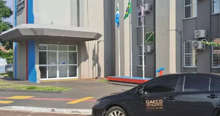 Gaeco durante cumprimento de mandato na prefeitura de Coxim