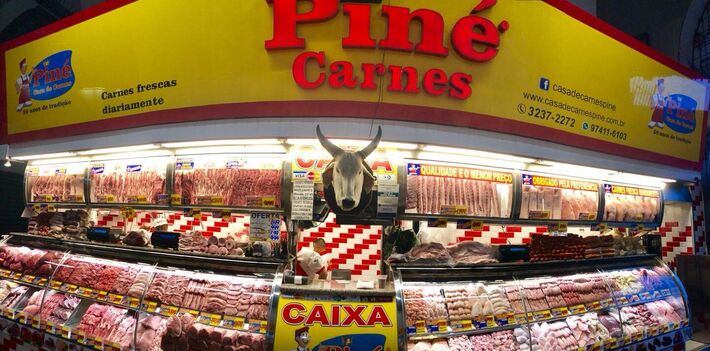 Casa de Carnes Pine. Campinas (SP).