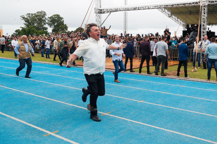 Inelegível Jair Bolsonaro tem fuga frustada pelo STF. Foto: Isac Nóbrega/Presidência da República