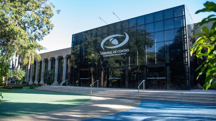 Sede do TCE-MS, no Parque dos Poderes
