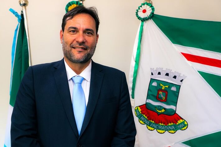 Leandro Fedossi (PSDB), prefeito de Nova Andradina