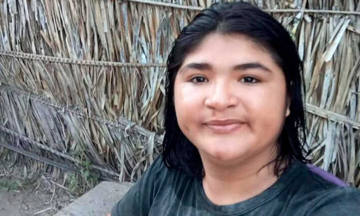 Corpo da jovem indígena foi achado carbonizado.