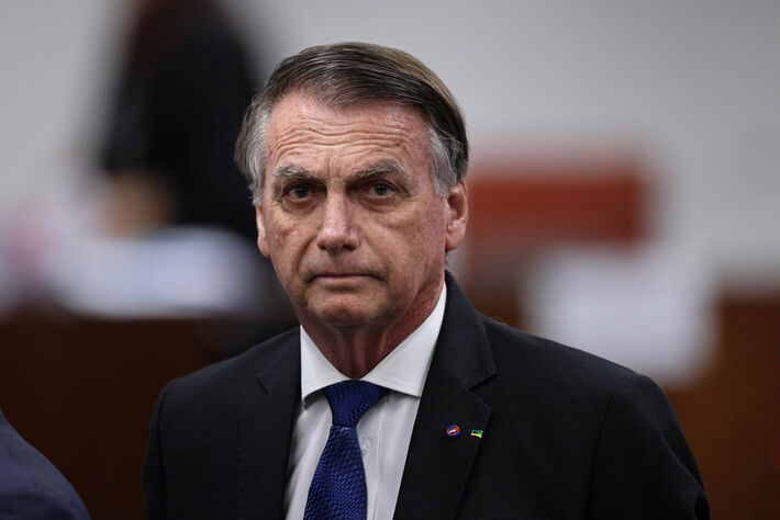 Interrogatórios dos réus da Ação Penal (AP) 2668 - Jair Messias Bolsonaro. Foto: Ton Molina/STF