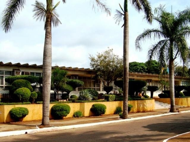 Fachada da prefeitura de Eldorado