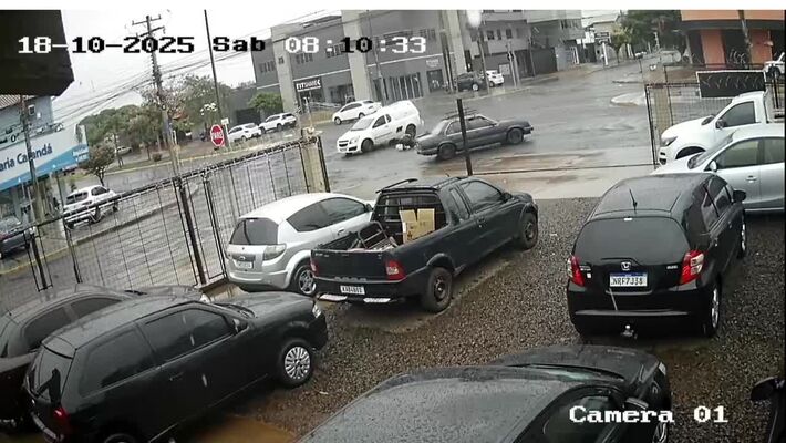 Acidente em Campo Grande (MS). 