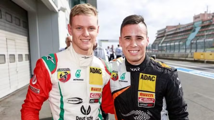 Joey Mawson e Mick Schumacher Foto: Reprodução/X