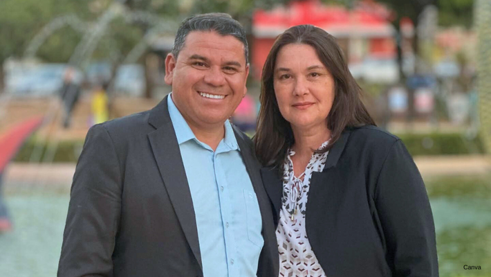 Luciane, esposa do vereador Pedrinho da Marambaia, foi presa pelo Gaeco. Foto: Redes sociais