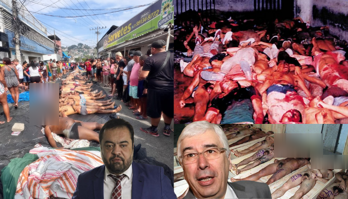Cláudio Castro repete Fleury em massacre no Rio de Janeiro. Fotos: