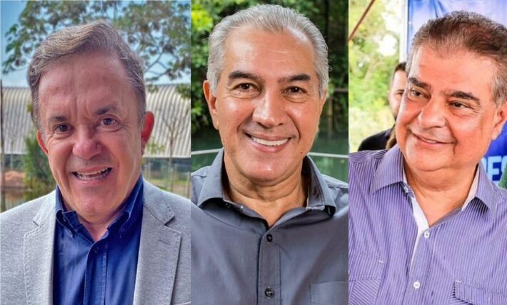 Avanço de Vander pressiona direita na corrida ao Senado em MS. Fotos: Reproduções