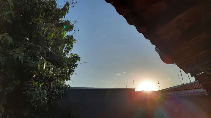 Nascer do Sol em Campo Grande - MS. Foto: Tero Queiroz