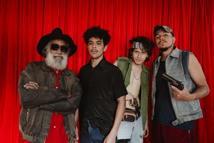 Elenco conta com Edilton Ramos, Tero Queiroz, Igor Andrade e Lucas Anjos. Foto: Lucas Anjos