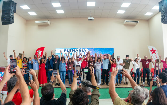 (13.dez.25) - Vander Loubet garante candidatura de Fábio e deve buscar vaga no Senado em 2026. Foto: Tero Queiroz