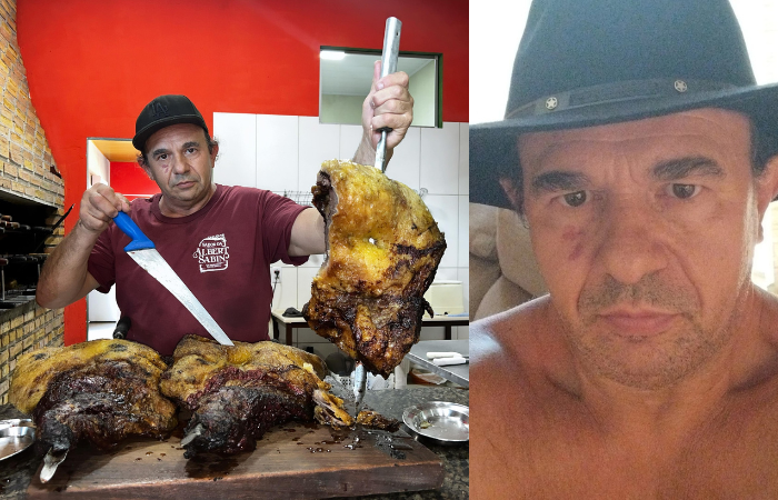 Leonir, ex-marido de Ângela, era churrasqueiro no restaurante dela e a matou após ela pedir a separação.