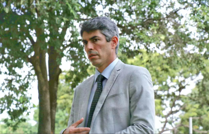 O advogado André Puccinelli Jr. foi atropelado em Campo Grande (MS). Foto: Henrique Kawaminami/Campo Grande News (arquivo)