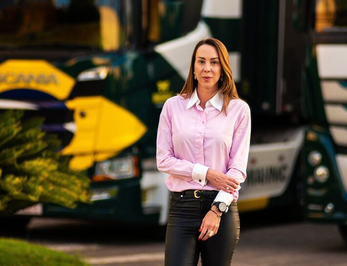 Ludymila Mahnic, diretora operacional e comercial do Grupo Mahnic.