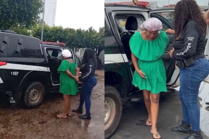 Mulher é presa em maternidade após matar duas pessoas em 2019 e 2024 em MT Foto: PJC