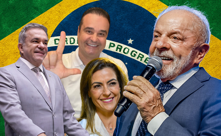 Presidente Lula deve se reunir ainda esse mês para alinhar candidaturas de Fábio, Vander e Soraya em MS. Fotos: Reprodução | Montagems - MS Notícias