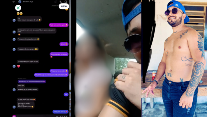 Mãe acusa guarda municipal casado de manter relações sexuais com a sua filha em Porto Murtinho. Fotos: Reprodução