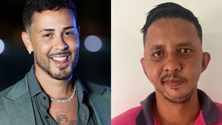 Em 2023, o humorista fez uma piada comparando seu procedimento estético ao rosto de Luiz Antônio, de 31 anos. Foto: Reprodução