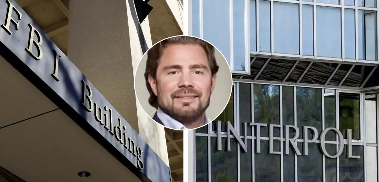 FBI, Daniel Vorcaro e Interpol (Foto: Reuters I Divulgação)