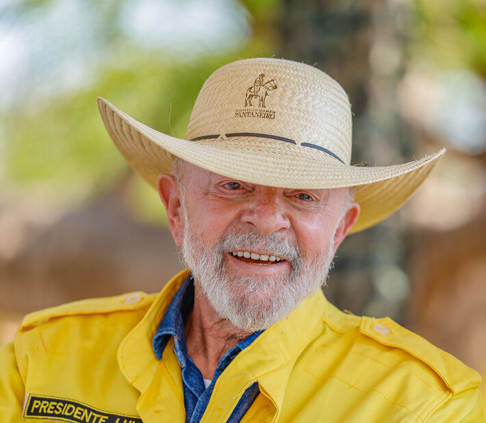 31.07.2024 - Presidente da República Luiz Inácio Lula da Silva, em Corumbá. Corumbá - MS. Foto: Ricardo Stuckert / PR