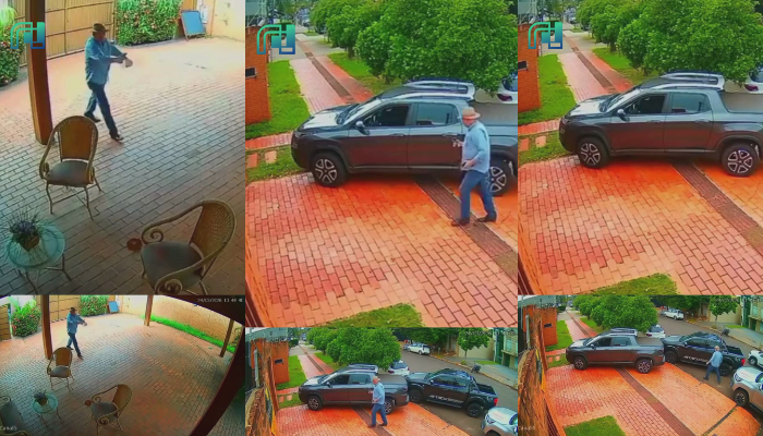 Alcides Bernal matou o novo proprietário da mansão que perdeu após deixar de pagar impostos. Fotos: Reprodução