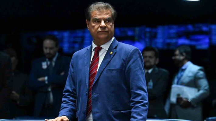 Nelsinho Trad no plenário do Senado Federal. (Foto: Jefferson Rudy/Agência Senado)
