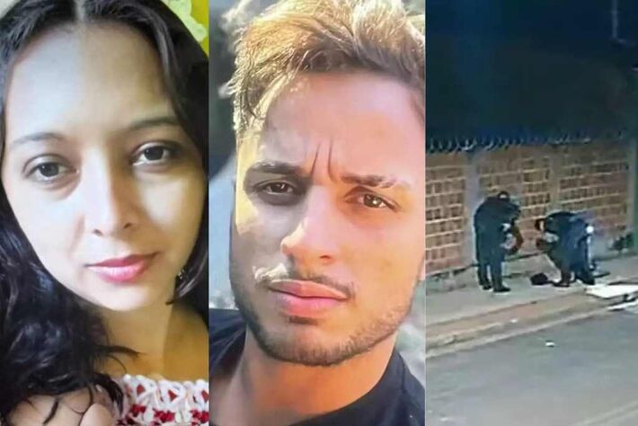 Da esquerda para a direita: Maria de Fátima Luzini Fernandes, o namorado Wedebrson Haly Matos da Silva e Wellington dos Santos Vieira. Wellington foi um dos executores contratados pelo casal e acabou assassinado pela PM.