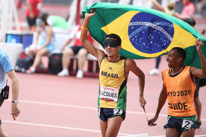 Yeltsin Jacques, do atletismo sul-mato-grossense. Foto: Helano Stuckert