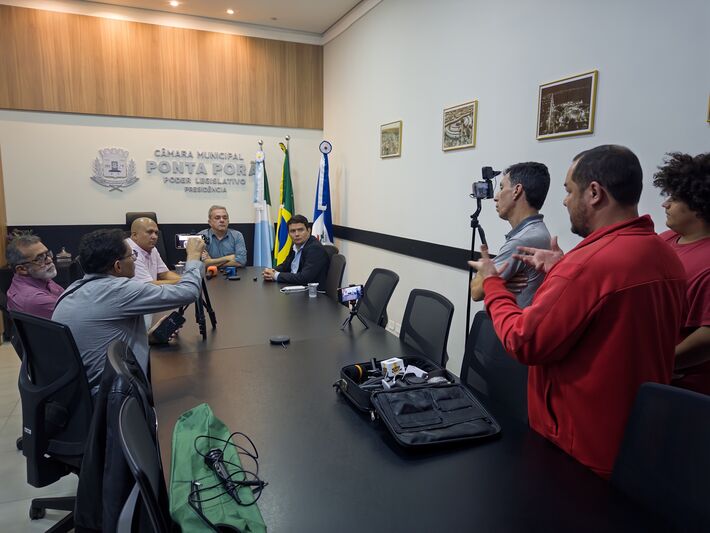 Vander Loubet cumpre agenda em Ponta Porã (MS). Foto: Luís Felipe Sudorio