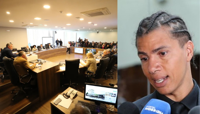O Conselho de Ética da Assembleia Legislativa do Paraná (Alep), presidido pelo deputado Delegado Jacovós (PL), aprovou na 2ª feira (11.mai.26) três medidas disciplinares contra o deputado Renato Freitas (PT). Foto: Valdir Amaral