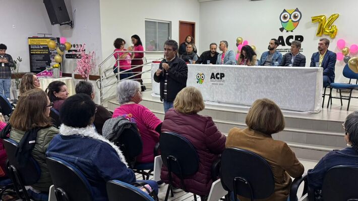 Landmark discursa durante evento na ACP. Foto: Pedro Roque