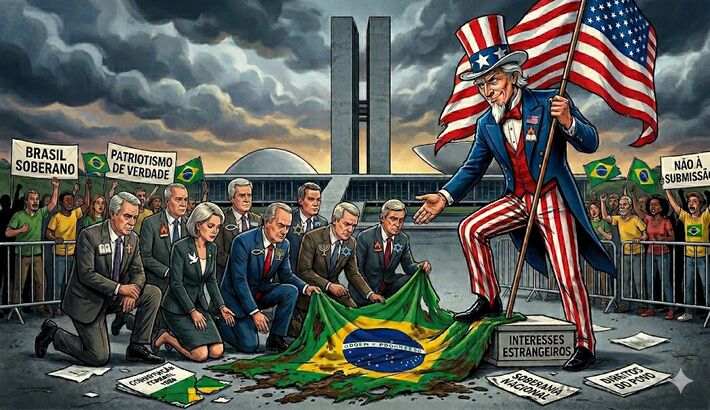 Imagem criada por IA. Crédito: MS Notícias