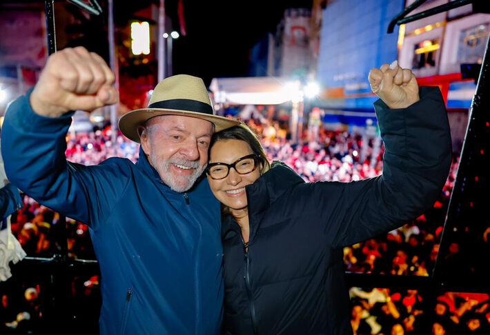 18.09.2026 - Presidente da República, Luiz Inácio Lula da Silva, durante ato de campanha em Ceilândia: o evento "Lula em Guarulhos: O Brasil Pronto Pra Mais", realizado no Centro, Guarulhos - SP.
