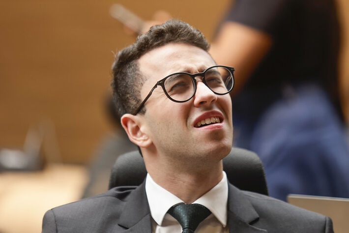 Esse o candidato racista Thiago Medina. Crédito: Arnaldo Sete/Marco Zero