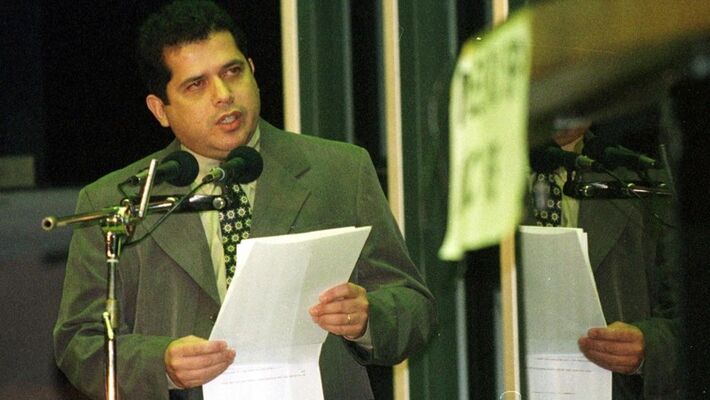 Talvane Albuquerque foi condenado por mandar assassinar colega de partido para assumir sua cadeira na Câmara. Alan Marques/Folhapress