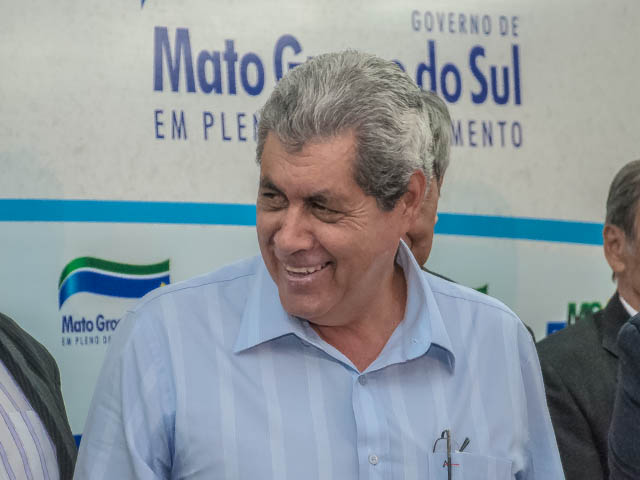  O governador participará da exposição Mato Grosso do Sul visto pelo Mundo (Foto: Marcelo Calazans)