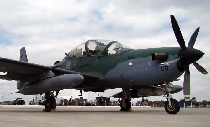  Aeronave A-29 Super Tucano da Força Aérea Brasileira (FAB) (Foto: Reprodução)