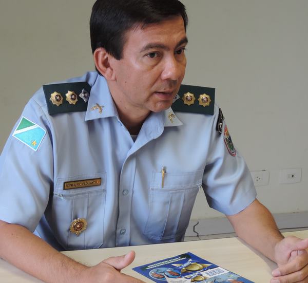  Tenente-coronel Alírio Villasanti<br />Foto: Tayná Biazus