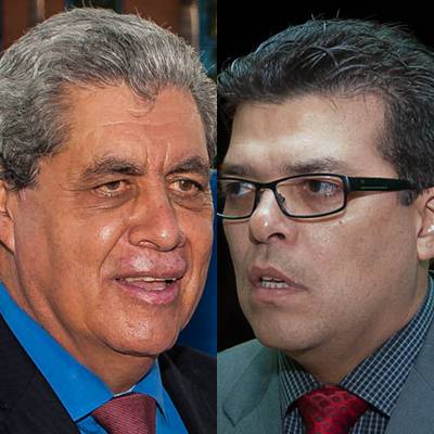  Governador do Estado André Puccinelli (PMDB) e prefeito de Campo Grande Gilmar Olarte (PP)