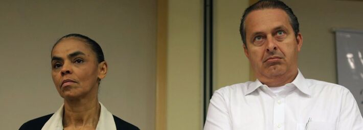  Marina Silva e presidenciável Eduardo Campos (PSB)<br />Foto: Brasil 247