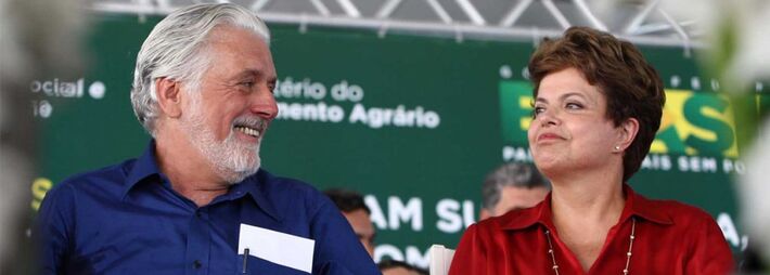  Governador da Bahia Jacques Wagner e presidente Dilma Rousseff ambos do PT<br />Foto: Brasil 247