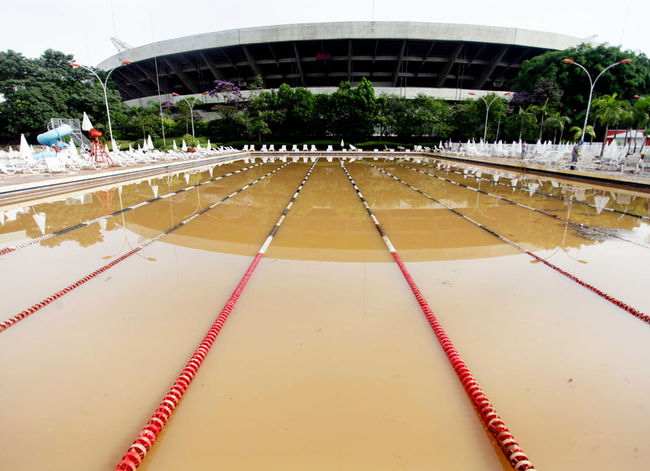 Morumbi alagado<br />Foto: Divulgação
