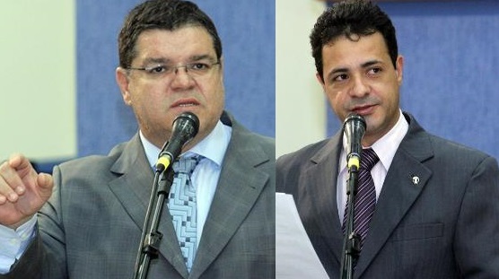  Vereadores Paulo Pedra (PDT) e Cazuza (PP)<br />Foto: Reprodução