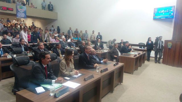 Deputados aprovam por unanimidade indicação de Antonio Carlos Arroyo para TCE<br />Foto: Leide Laura Meneses